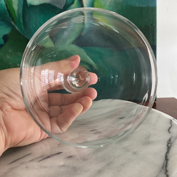 Small Glass Etched Globe/Cloche - Picture 5 of 5